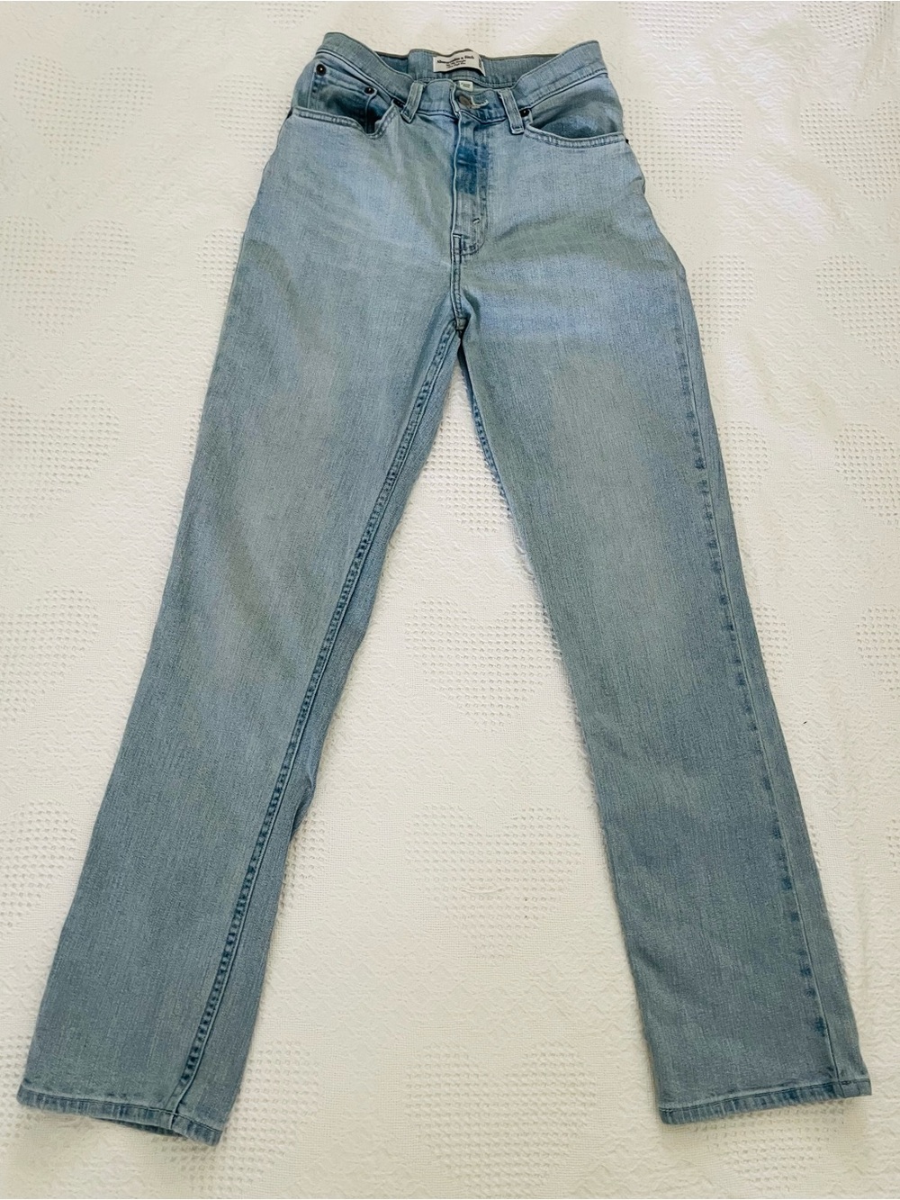 Abercrombie & Fitch Jeans 90s Straight Ultra High Rise Curve Love Size 24